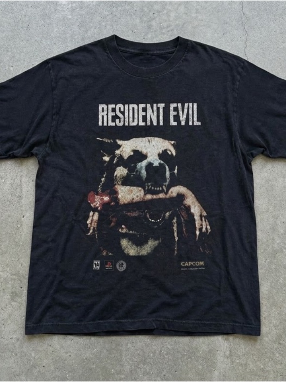 Gildan Black Resident Evil Graphic Tee